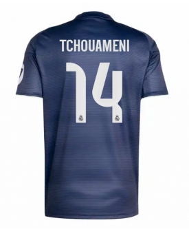 Real Madrid Aurelien Tchouameni #14 Maglia Gara Trasferta Repliche 2025-26 Maniche Corte
